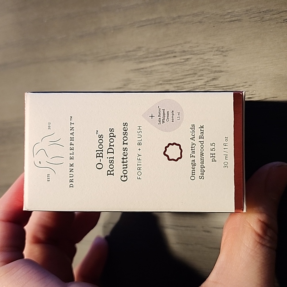 NIB✅Drunk Elephant - O-Bloos Rosi Glow Drops